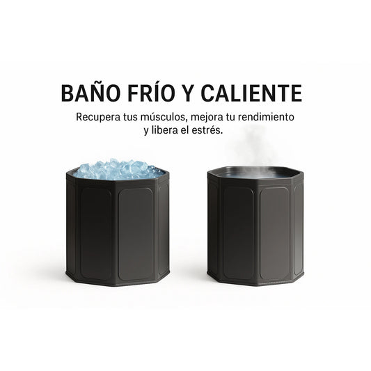 Bañera Portátil de Hielo Plegable