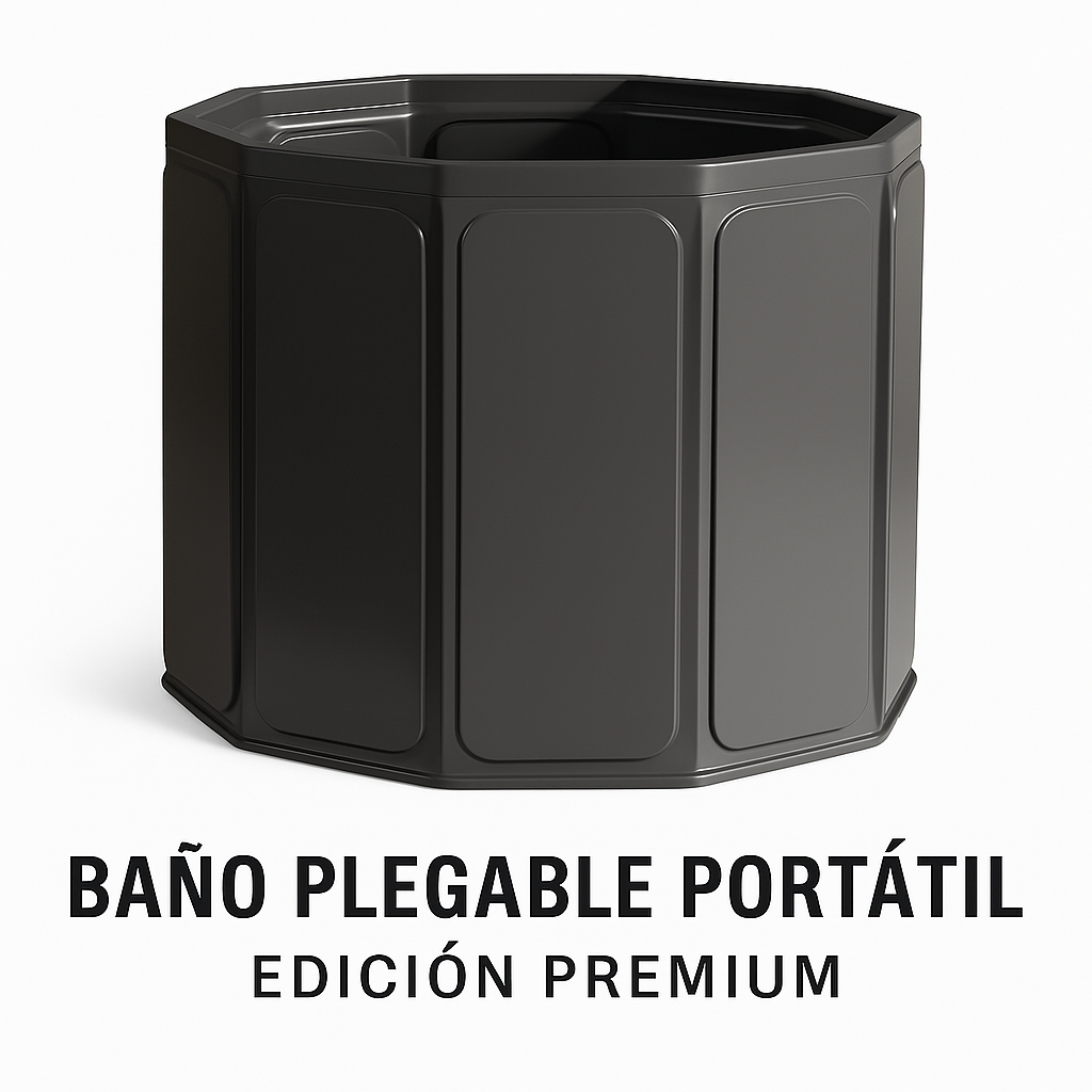 Bañera Portátil de Hielo Plegable
