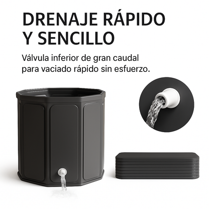Bañera Portátil de Hielo Plegable